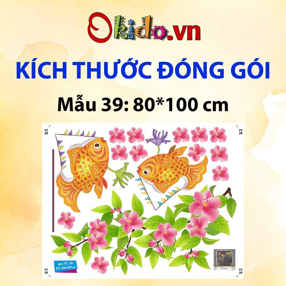 Decal trang trí trung thu 2021 gia đình đoàn viên