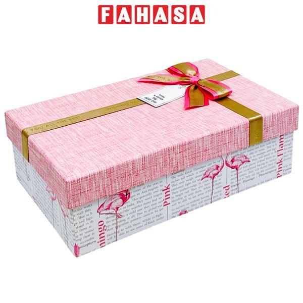 Hộp Quà Cao Cấp Có Nơ - Nắp Rời - Size 25 x 15 x 8 cm - Linh Lan N251508ORI-N2 - Mẫu 11