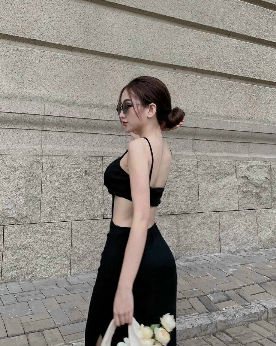 ĐẦM SUÔNG ĐEN 2 DÂY XẺ TÀ