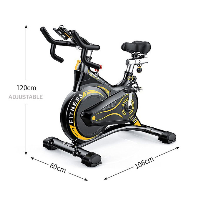 Xe đạp tập AirBike Sport MK290, Xe đạp Gym Fitness cao cấp, xe đạp phanh từ trường AirBike Sport MK290