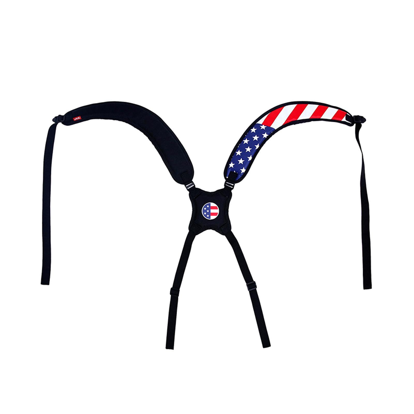 Golf Bag Strap Replacement Comfort Double Shoulder Adjustable Strap Padded Golf Carrying Bag Strap