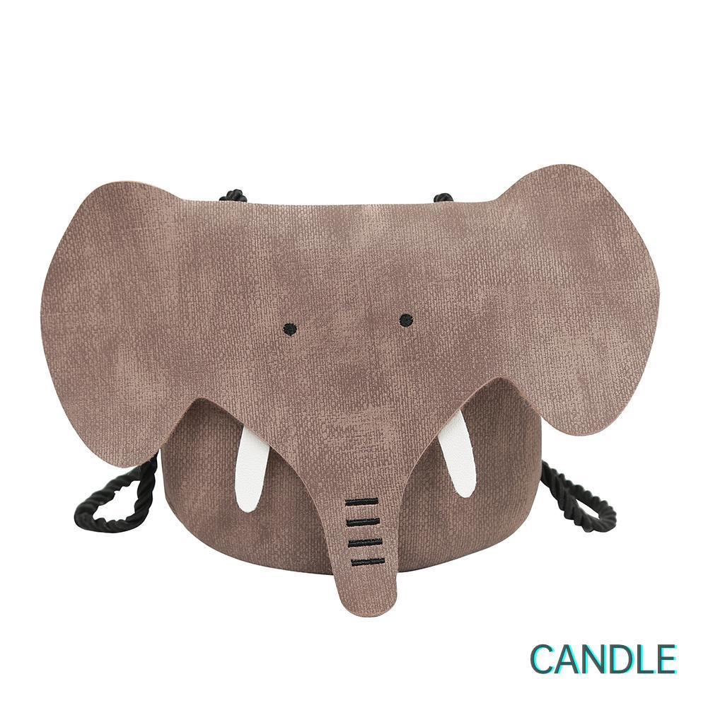 Túi Đeo Chéo Mini Hình Voi Dễ Thương Cho Bé Gái