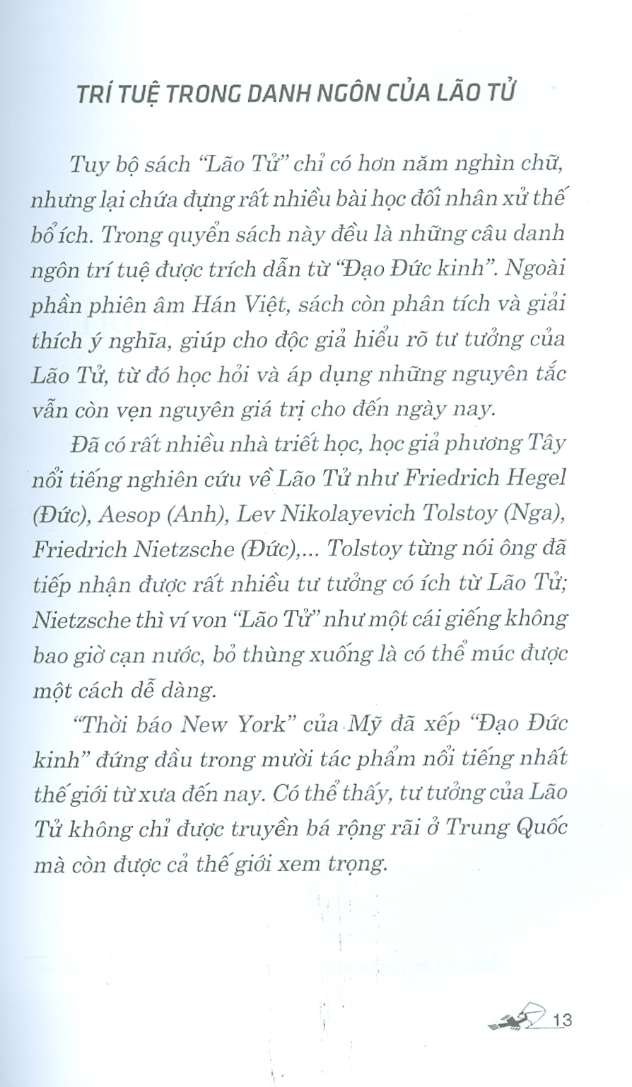 Lão tử - Tinh hoa trí tuệ qua danh ngôn (Tái Bản 2023)