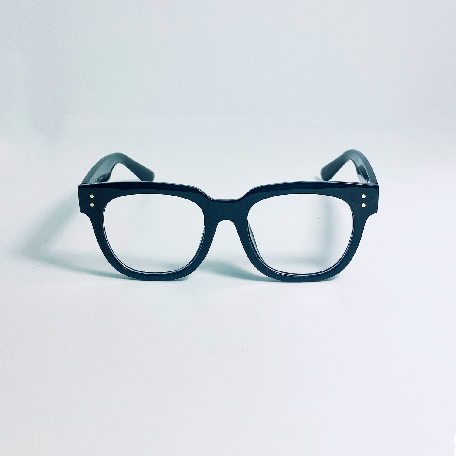 Mắt kính giả cận cao cấp Jun Secret gọng nhựa bảng to, tròng kính 0 độ chống tia UV dành cho cả nam và nữ JSVGENTLETO