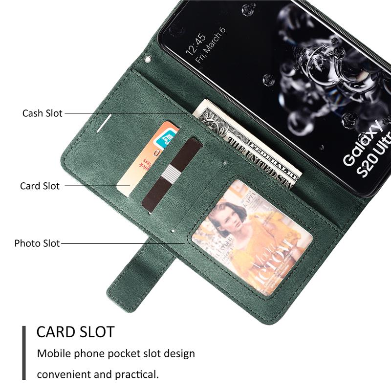 Bao Da Gập Có Ngăn Đựng Thẻ Cho Điện Thoại Samsung A71 A51 A70S A50 A30S A21S A20S A10S