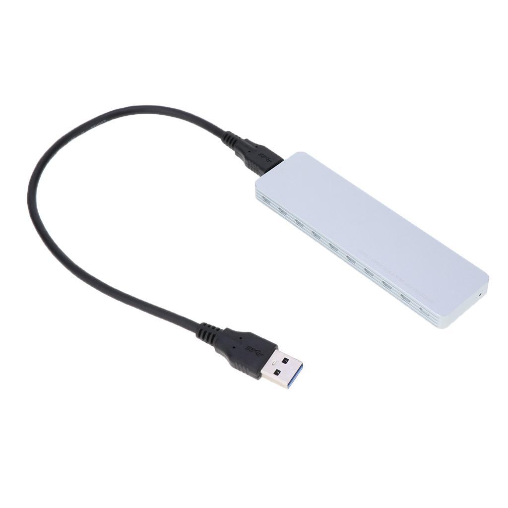 NVME Enclosure M.2 PCI-E SSD M.2 to Type-C USB 3.1 External Aadpter Case