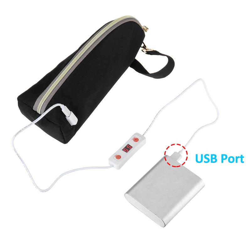 Cho Bé Mới Bình USB Nhiệt Độ Không Đổi Di Động Làm Nóng Sữa Túi Đồ Dùng Cho Bé Nhiệt Độ Không Đổi Túi Đựng Sữa