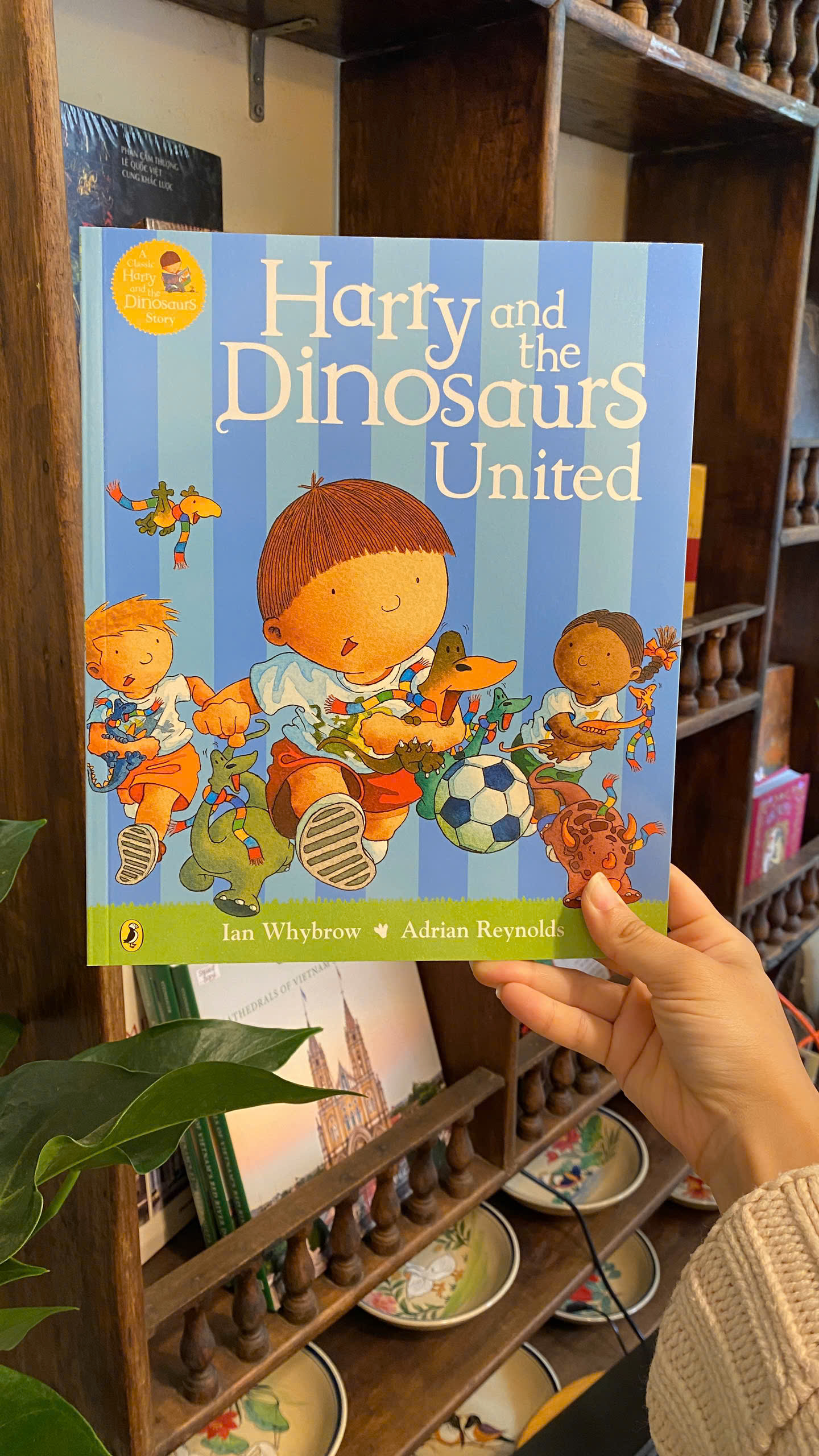 Sách - Harry and the Dinosaurs: United by Adrian Reynolds | Children's English Picture Book