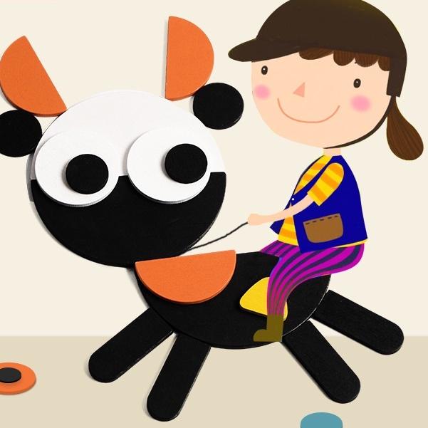 BỘ GHÉP HÌNH ĐỘNG VẬT- GHÉP HÌNH THEO TRANH- ĐỒ CHƠI MONTESSORI