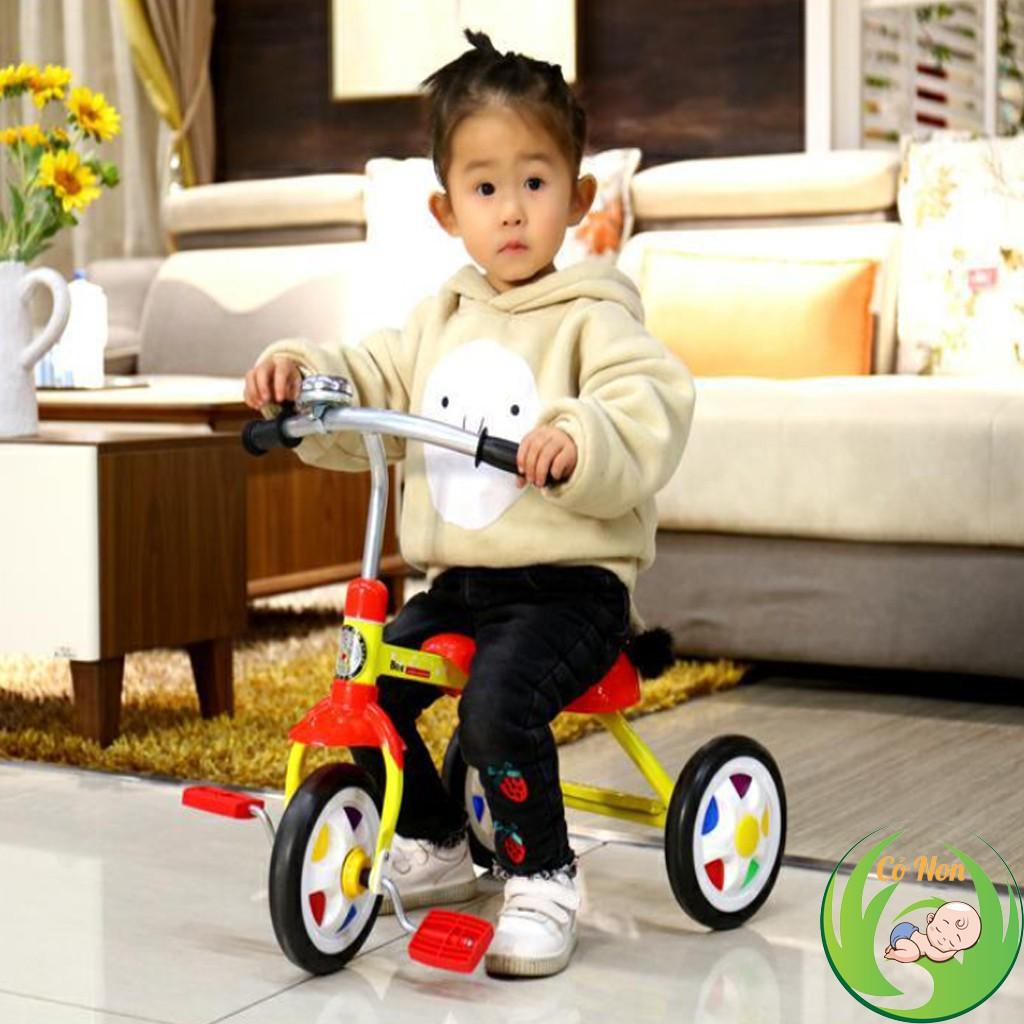 Xe đạp 3 bánh, xe cút kít cho bé khung thép chắc chắn