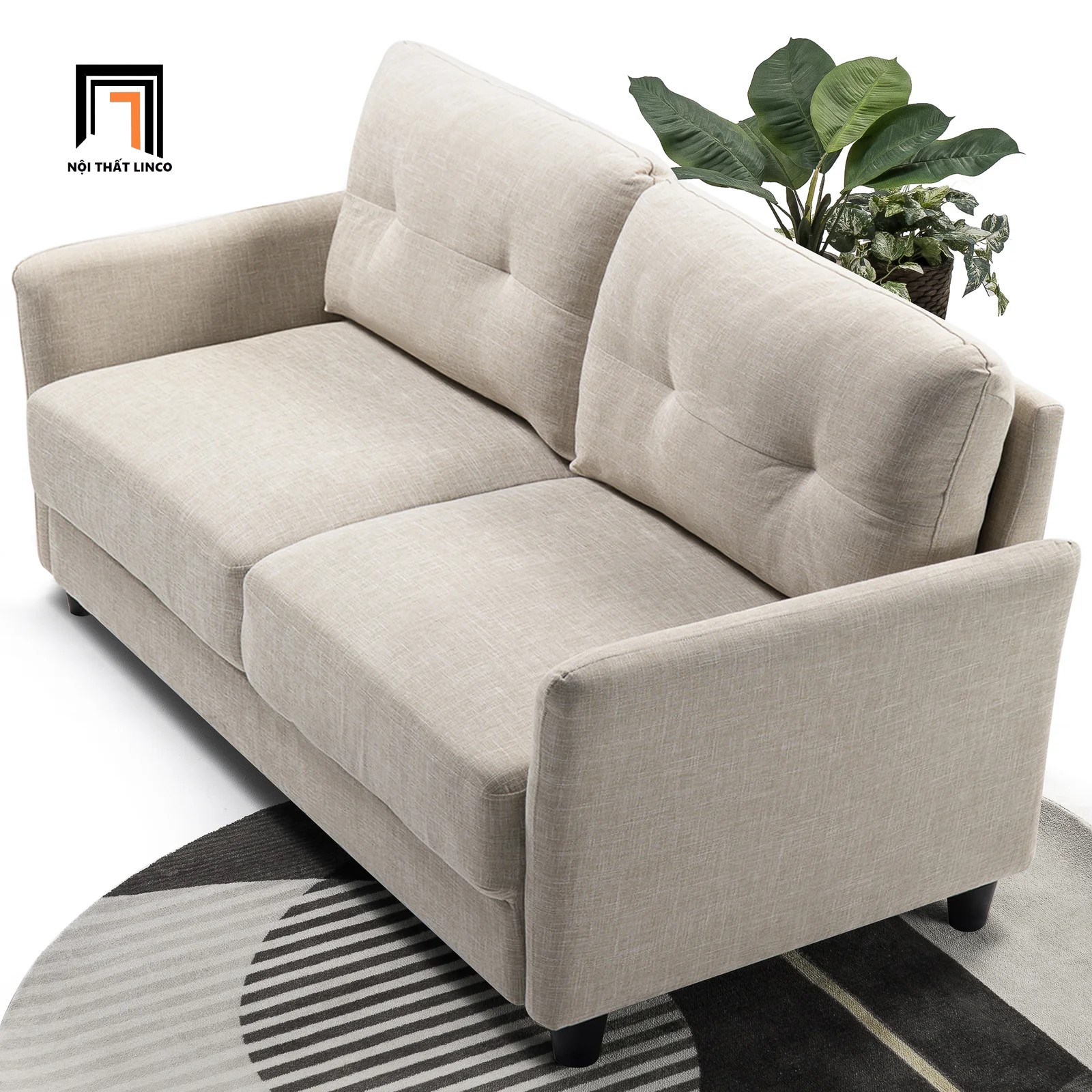 Ghế sofa văng dài BT29 Helsley cho căn hộ chung cư nhỏ