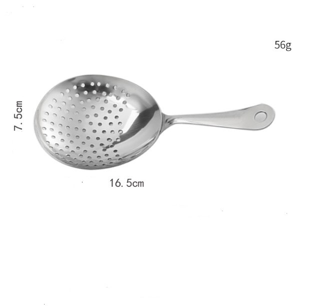 Julep strainer - Chặn đá inox