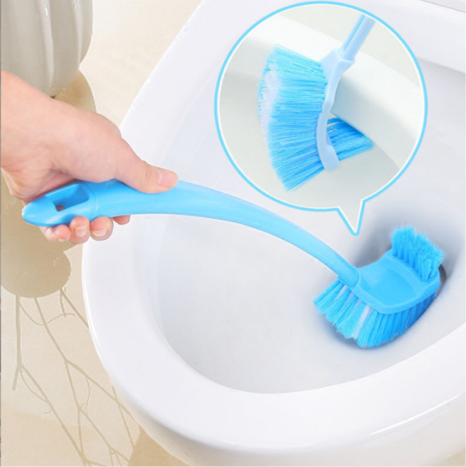 Chổi Cọ Bồn Cầu Chà Toilet  2 Đầu H101 - màu ngẫu nhiên