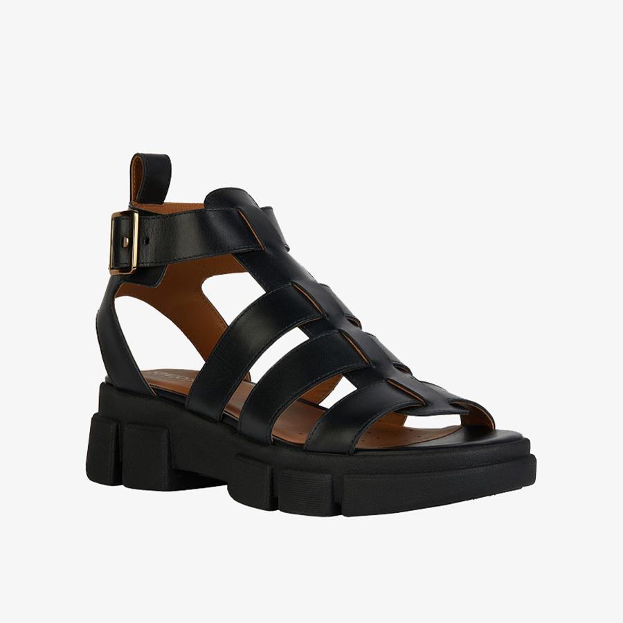 Giày Sandals Nữ GEOX D Lisbona B