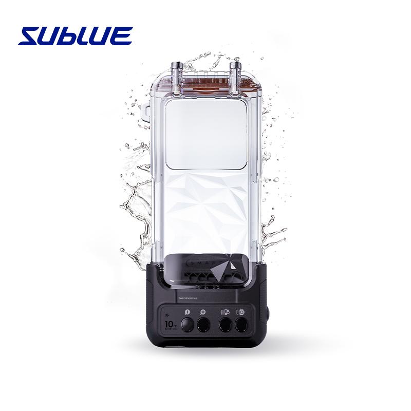 Sublue H1 Al Smart 4k Waterproof Phone Pouch Underwater Shoot Equipment Wireless App Control Waterproof Mobile Cover Phone Case