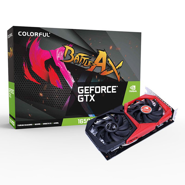 Card đồ họa VGA Colorful GTX 1650 SUPER NB 4G-V - Hàng Chính Hãng