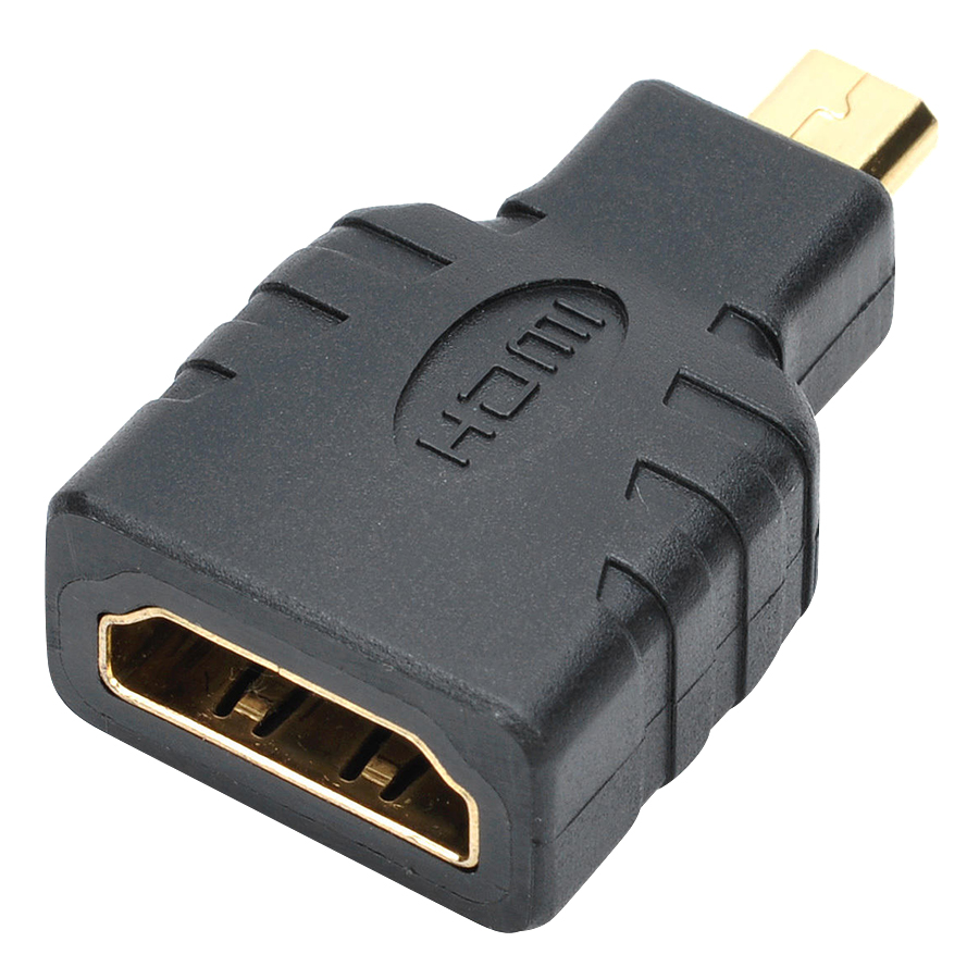 Đầu Nối Micro HDMI Male-HDMI Female - Hàng Nhập Khẩu