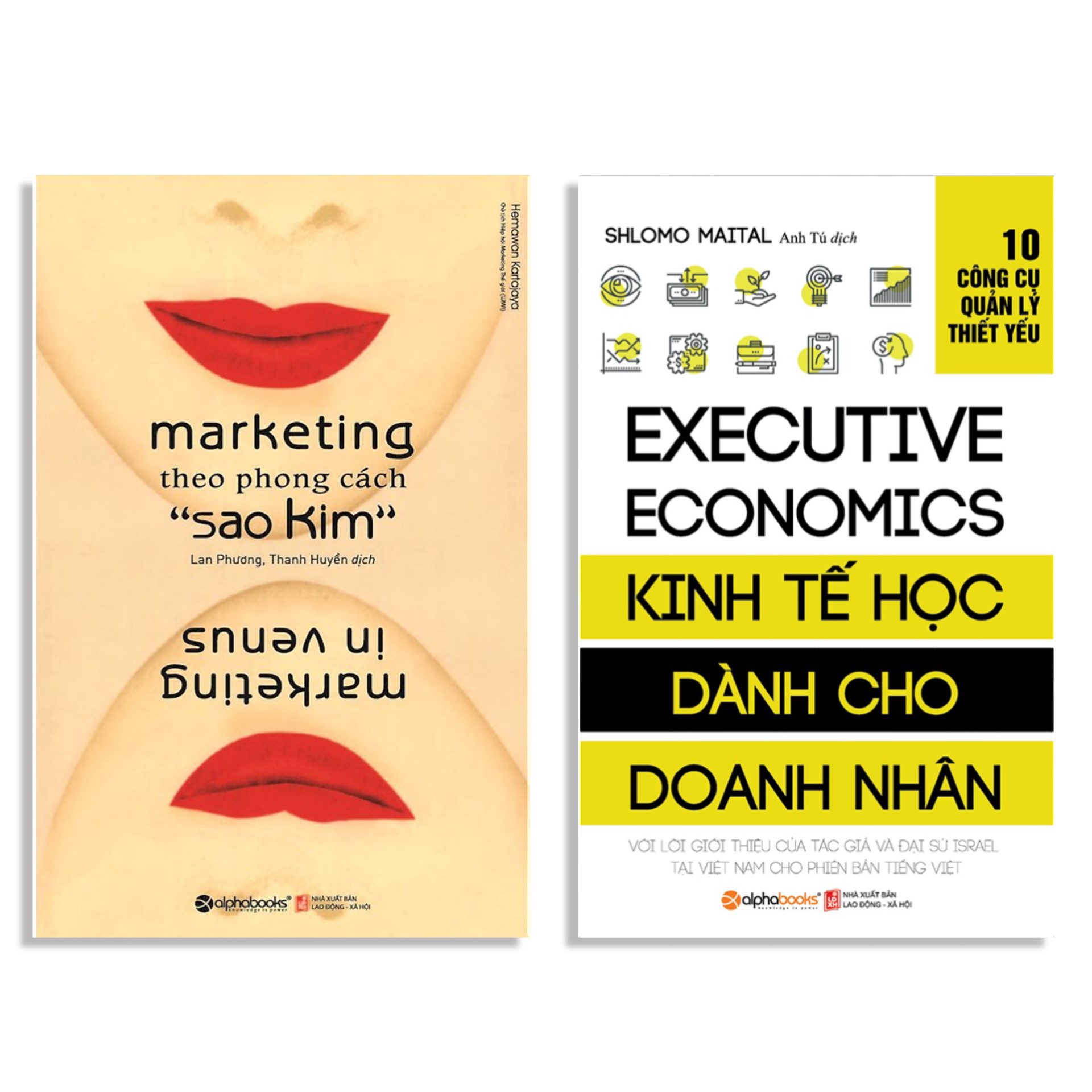 Combo Sách : Marketing Theo Phong Cách Sao Kim + Kinh Tế Học Dành Cho Doanh Nhân
