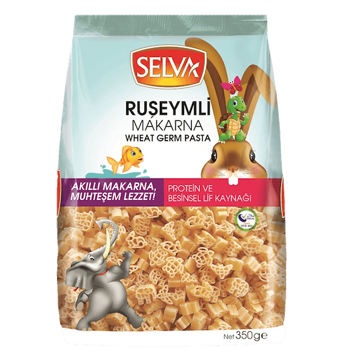 Nui mầm lúa mì Selva Ottogi 350g