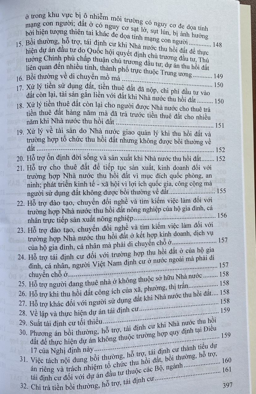 Những Điều Cần Biết Về Quyền Sử Dụng Đất, Quyền Sở Hữu Nhà Ở Và Tài Sản Khác Gắn Liền Với Đất, Bồi Thường, Hỗ Trợ, Tái Định Cư, Hồ Sơ Giao Đất, Chuyển Mục Đích Sử Dụng Đất, Thu Hồi Đất