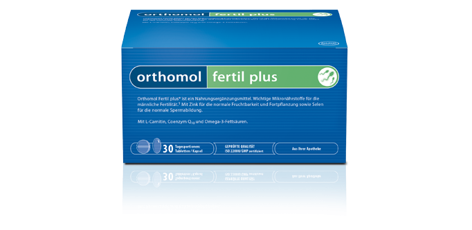 Thực phẩm bảo vệ sức khỏe Orthomol Fertil Plus ( Dành cho nam giới mong muốn có con )