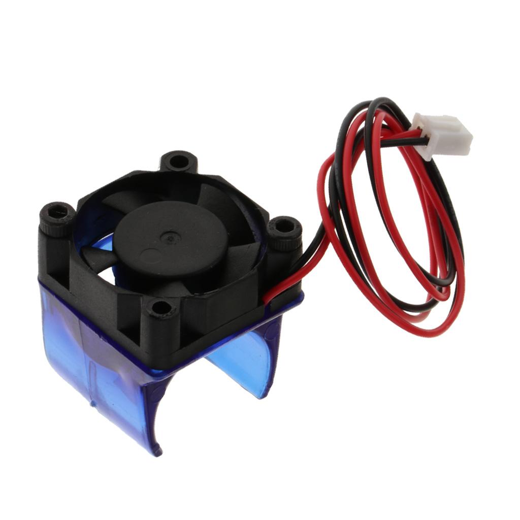V6 Cover For Cooling Fan 3D Printer ABS 30*30mm Blue