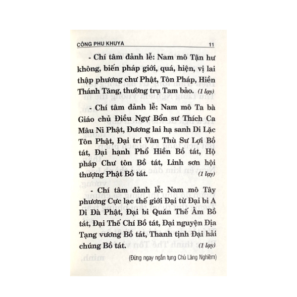 Kinh Nhật Tụng