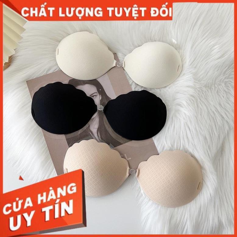 Áo Dán Nâng Ngực Tạo Khe Cài Trước Vỏ Sò Thông Hơi P45