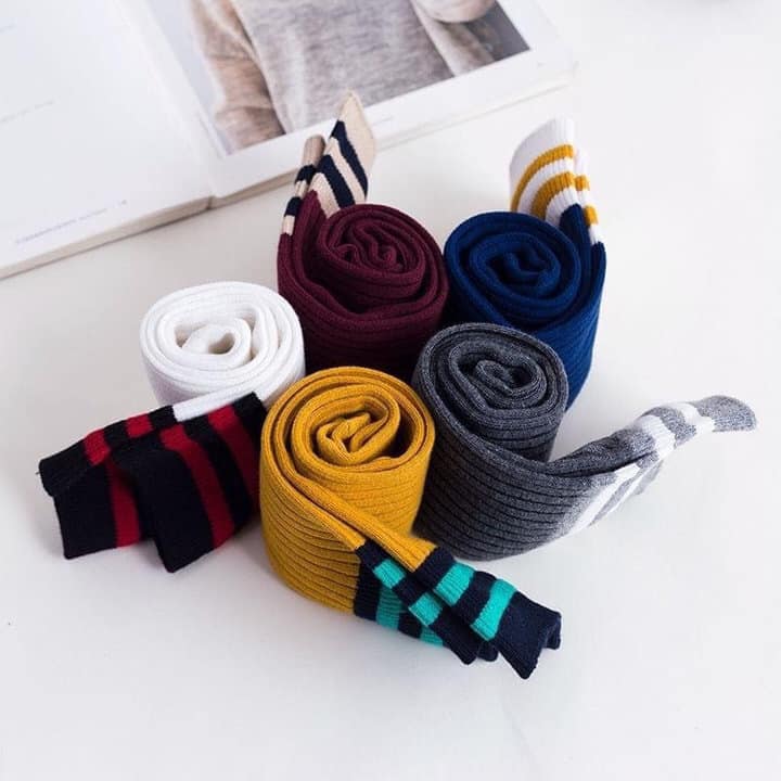 Combo 5 đôi tất mặc váy siêu xinh cho bé, phong cách Hàn Quốc sành điệu