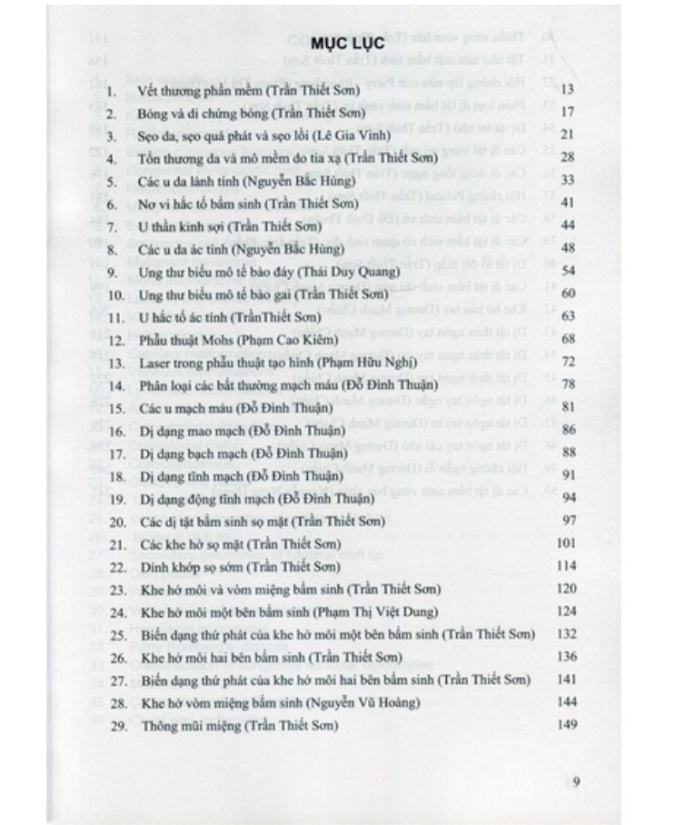 Sách - Các vấn đề cơ bản trong phẫu thuật tạo hình thẩm mỹ (Phần II: Da và dị tật bẩm sinh) (Y)