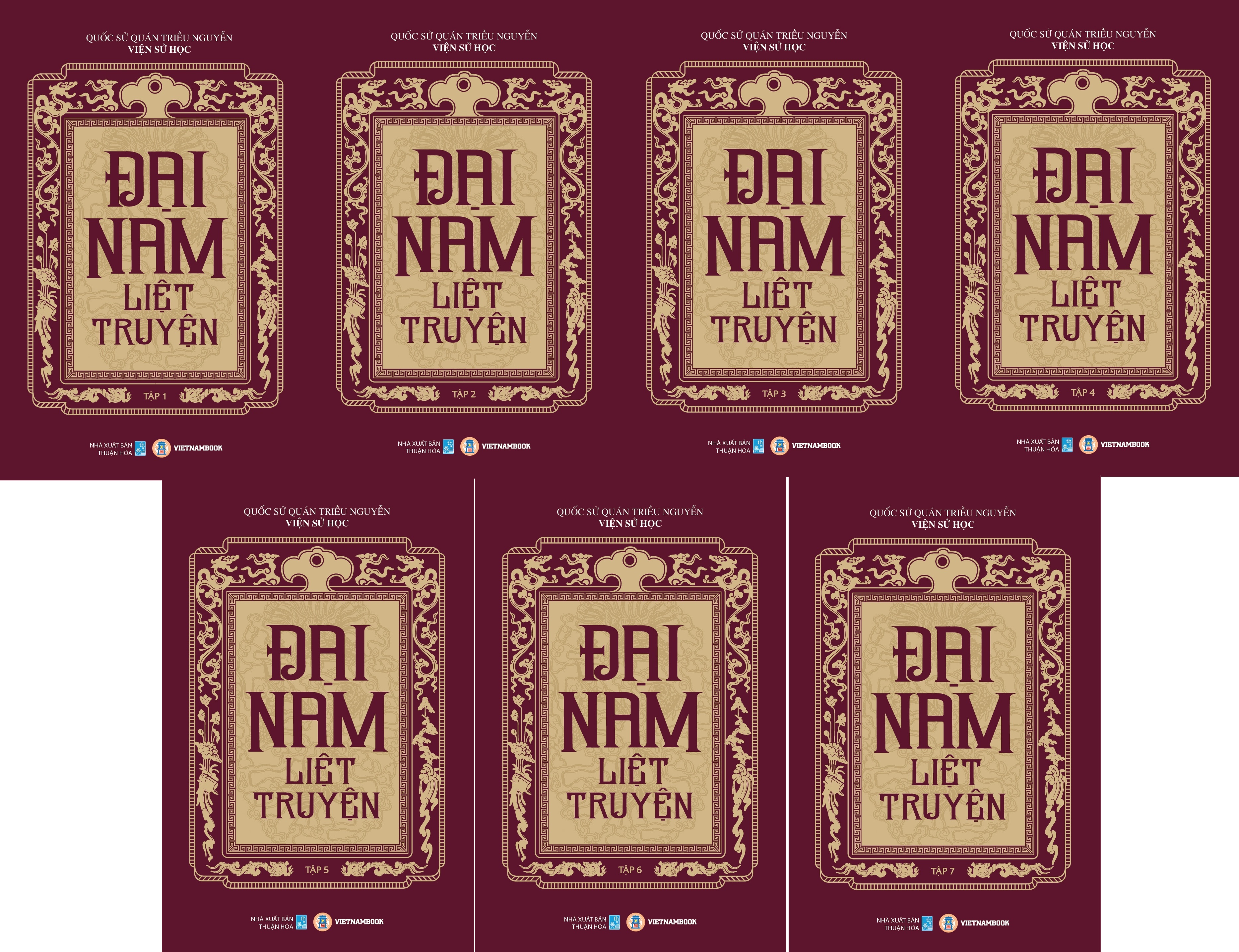ĐẠI NAM LIỆT TRUYỆN (Trọn bộ) - Quốc Sử Quán Triều Nguyễn