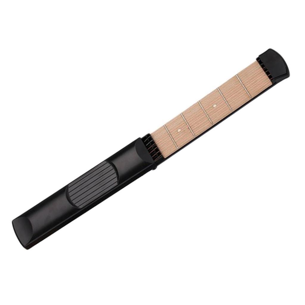 Pocket Acoustic Guitar Practice Tool Gadget Chord Trainer 6 String 6 Fret Model for Beginner Finger Training