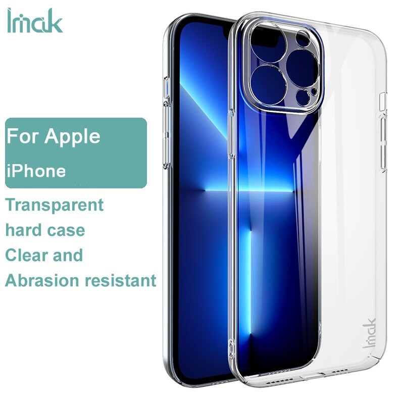 Ốp Lưng Trong Suốt Dành Cho iPhone 13,13 Pro, 13 Pro Max Chính Hãng IMAK Phủ Nano Không Ngả Màu, Không Ố Vàng Theo Thời Gian- Hàng Chính Hãng