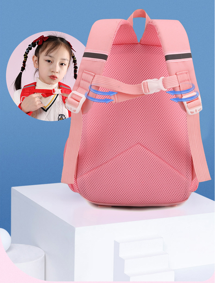 Ba lô học sinh cao cấp phong cách dễ thương - BEE GEE HS1221