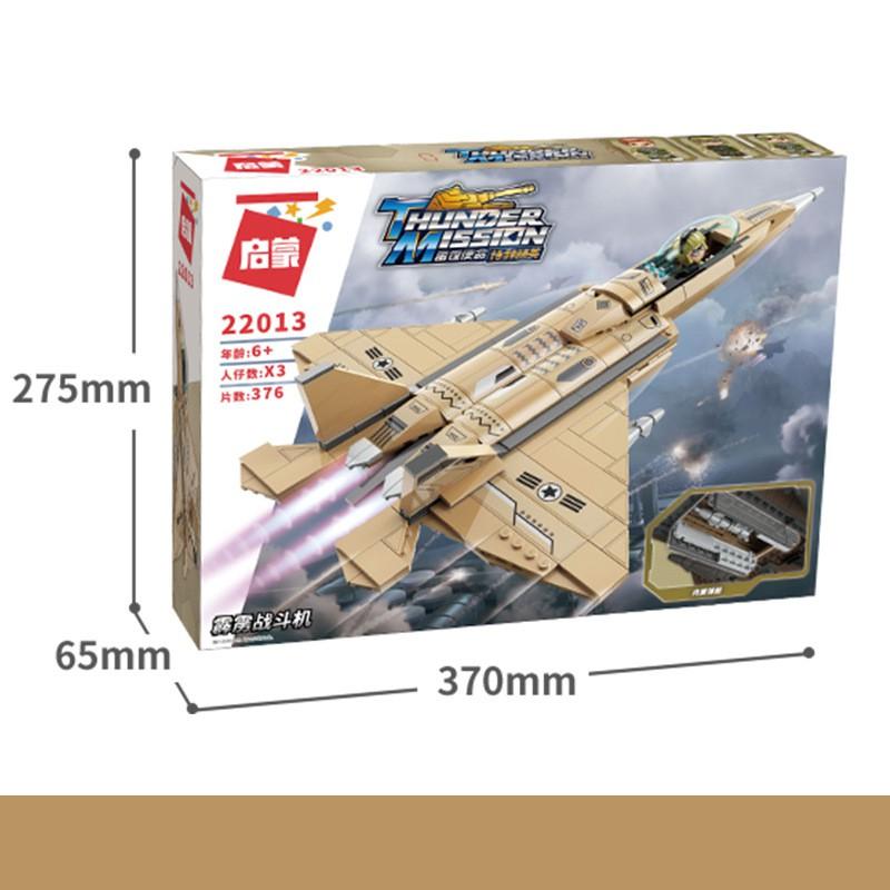 Đồ chơi Lắp ráp Máy bay phản lực - Enlighten 22013 Aircraft plane - Xếp hình thông minh - Mô hình trí tuệ