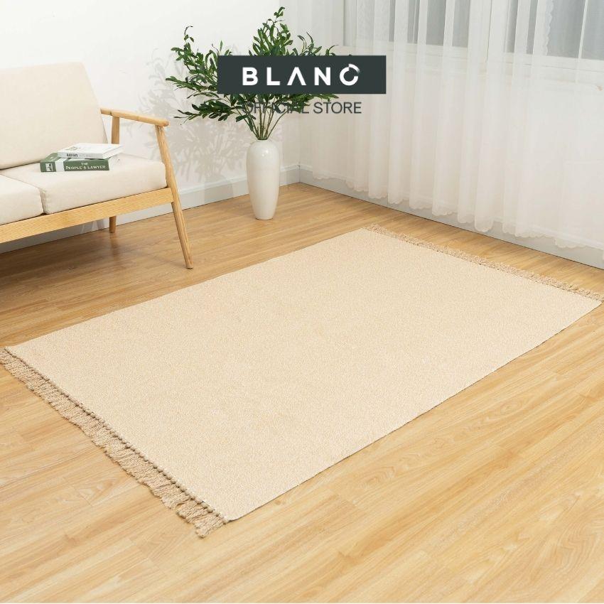 Thảm Trải Sàn Phòng Ngủ Rustic BLANC' Đủ Size