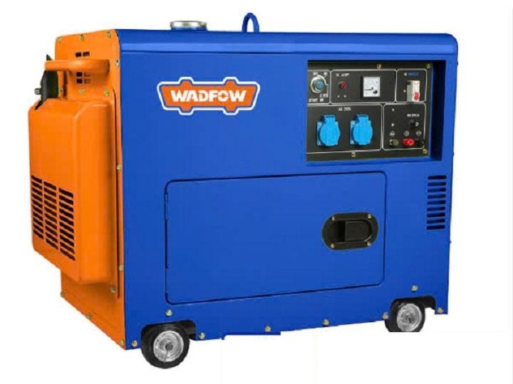 TỔ MÁY PHÁT ĐIỆN DÙNG DẦU DIESEL 5000W (LOẠI KHÔNG ỒN) WADFOW WDG2A50-1 - HÀNG CHÍNH HÃNG