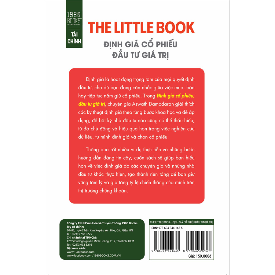 The Little Book - Định Giá Cổ Phiếu, Đầu Tư Giá Trị