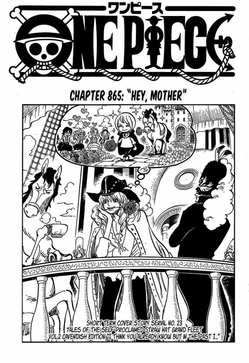 đảo hải tặc - one piece chapter 865 1