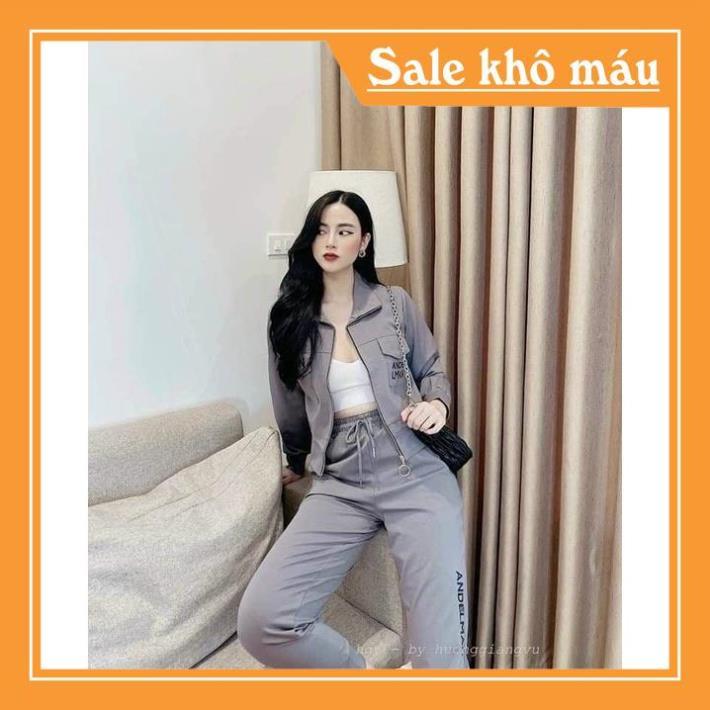 Set bộ thể thao năng động trẻ trung mẫu mới chất đẹp nhiều màu thời trang