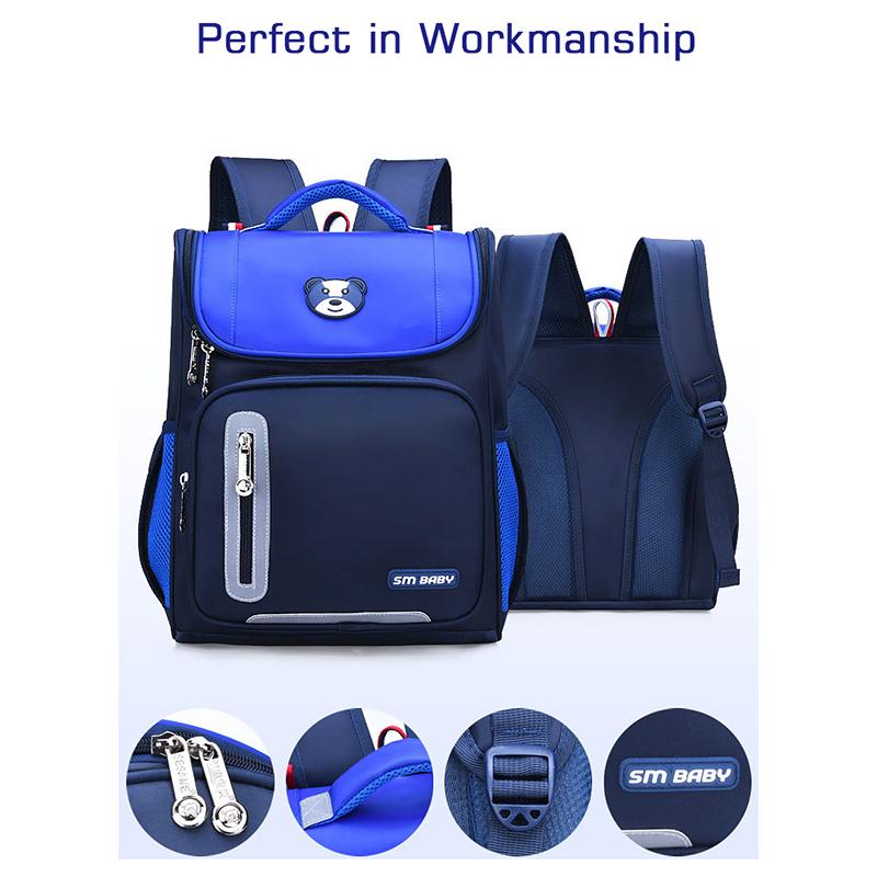 Trẻ Em Học Bé Trai Bé Gái Tiểu Học Ba Lô Trẻ Em Chỉnh Hình Chống Nước Ba Lô Mẫu Giáo Infantil Mochila