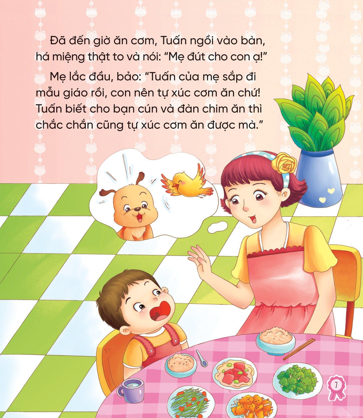 Kỹ Năng Bỏ Túi - Đi Mẫu Giáo Thật Vui - Con Học Cách Tự Lập