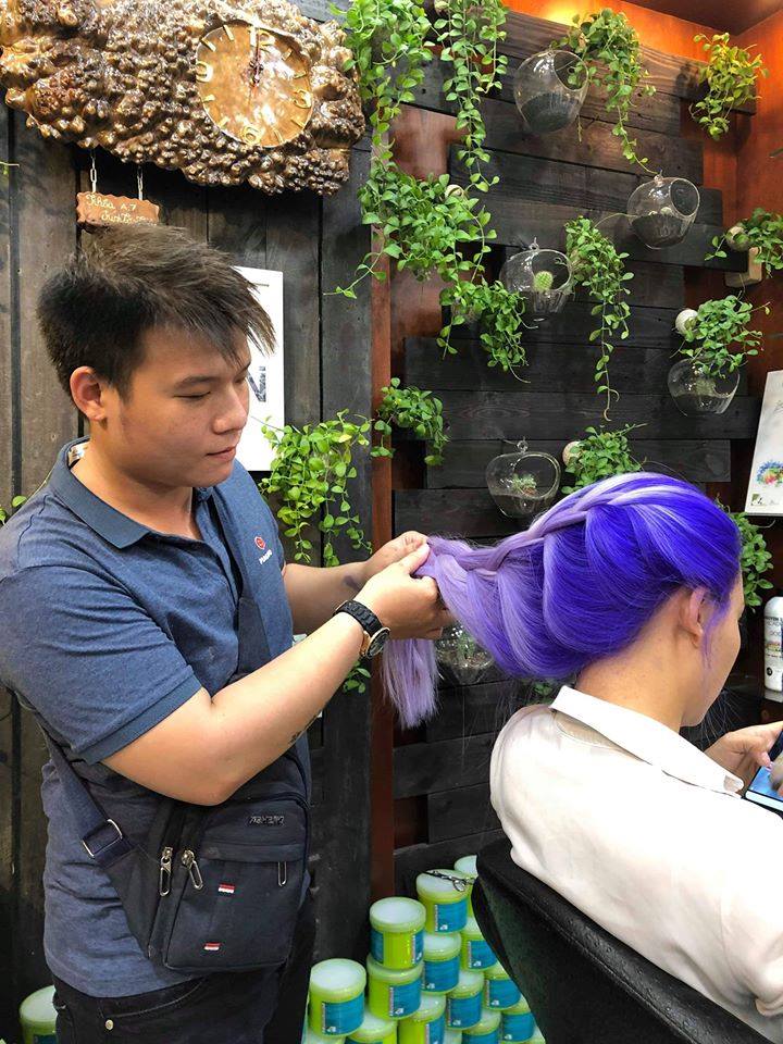 Combo Uốn/Duỗi/Nhuộm + Hấp Collagen Tại Labella Hair Salon