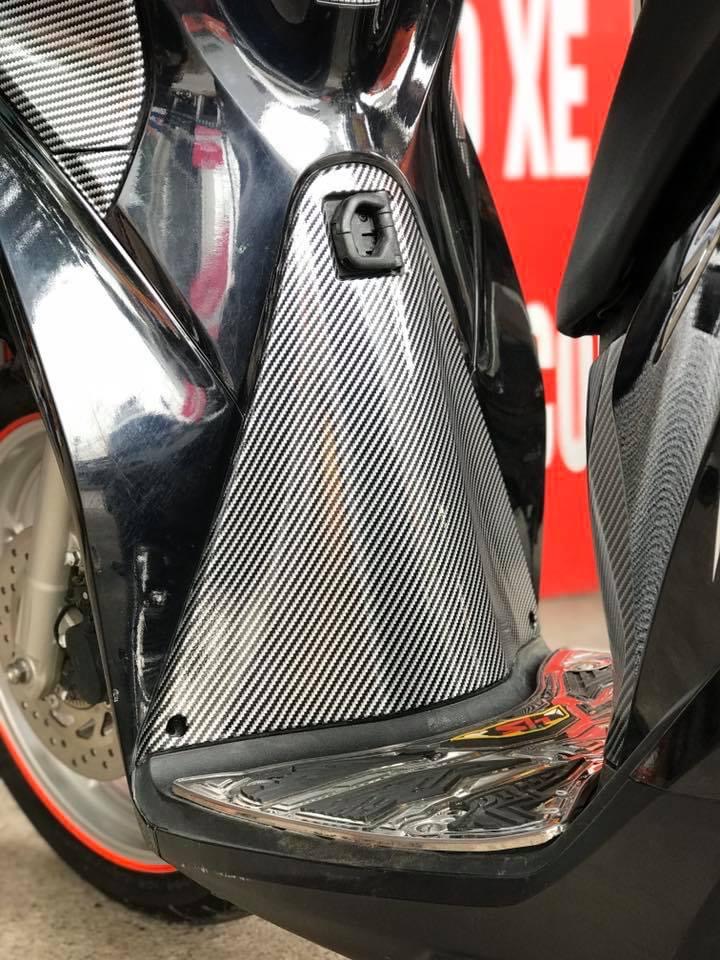 Decal các bon bóng cao cấp, Dán trang trí nội thất ô tô, xe máy
