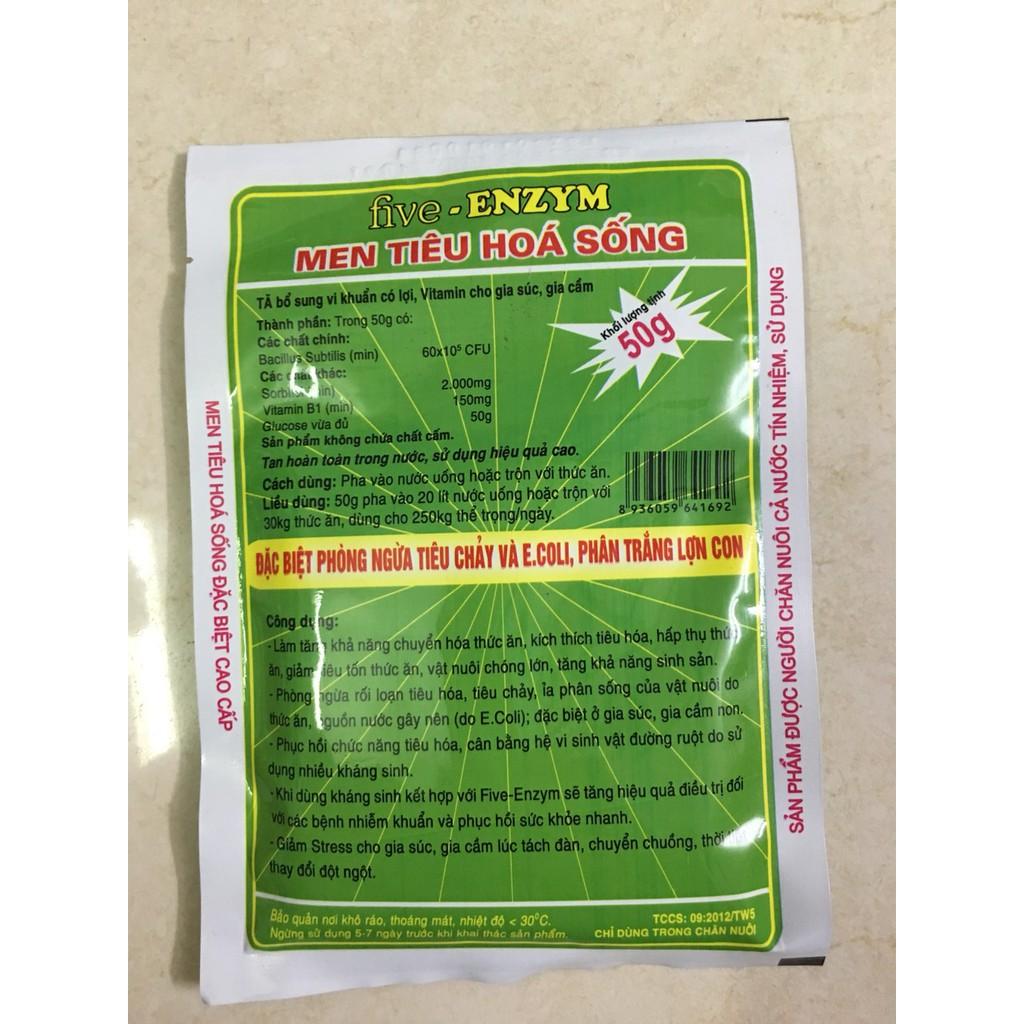 Kích thích tiêu hóa cho vật nuôi men tiêu hóa sống TW5