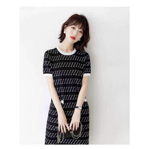 HÀNG NHẬP - ĐẦM SUÔNG LEN HOẠ TIẾT