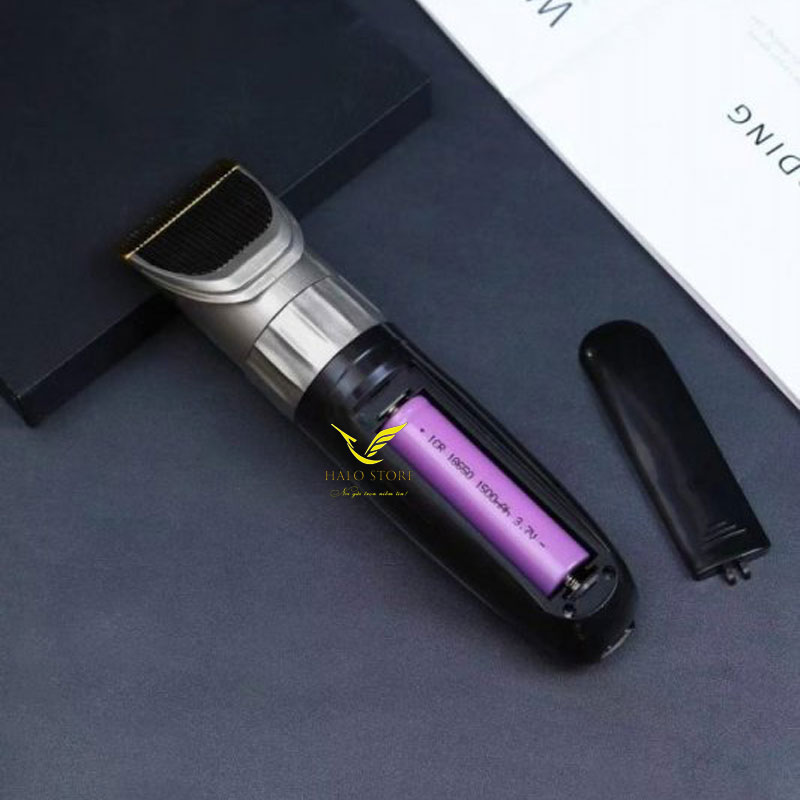Tông Đơ Cắt Tóc Shouhow S25 Công Suất 3W Có Pin Sơ Cua 1500 mAh Tiện Lợi - Máy Cắt Tóc Có 2 Chế Độ Cắt TẶNG Bộ Kéo Cắt Tóc Gia Đình Cho Bé + Lươc Đánh Rối