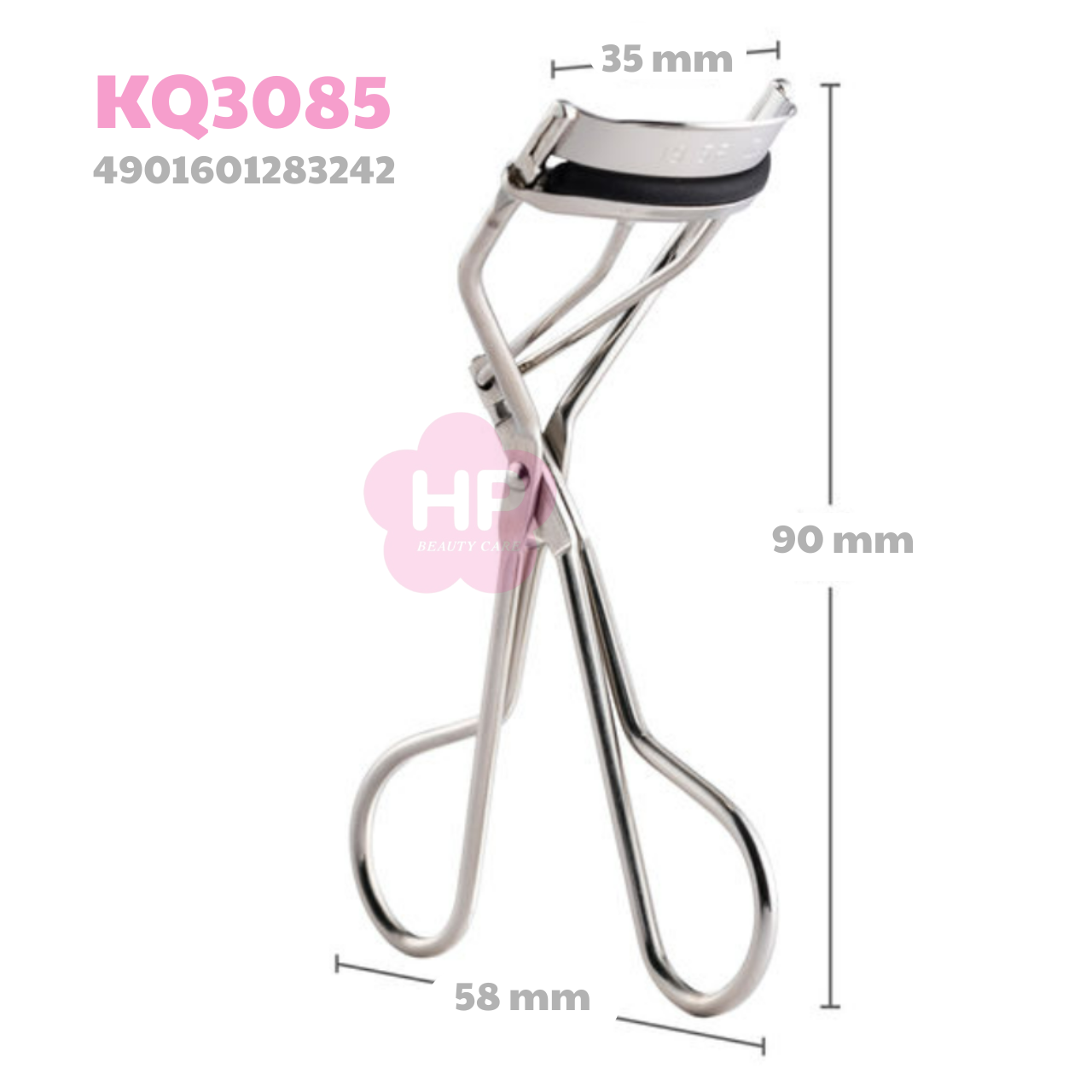 Bấm Cong Mi Thân Thép Không Gỉ Kai (03 Màu)