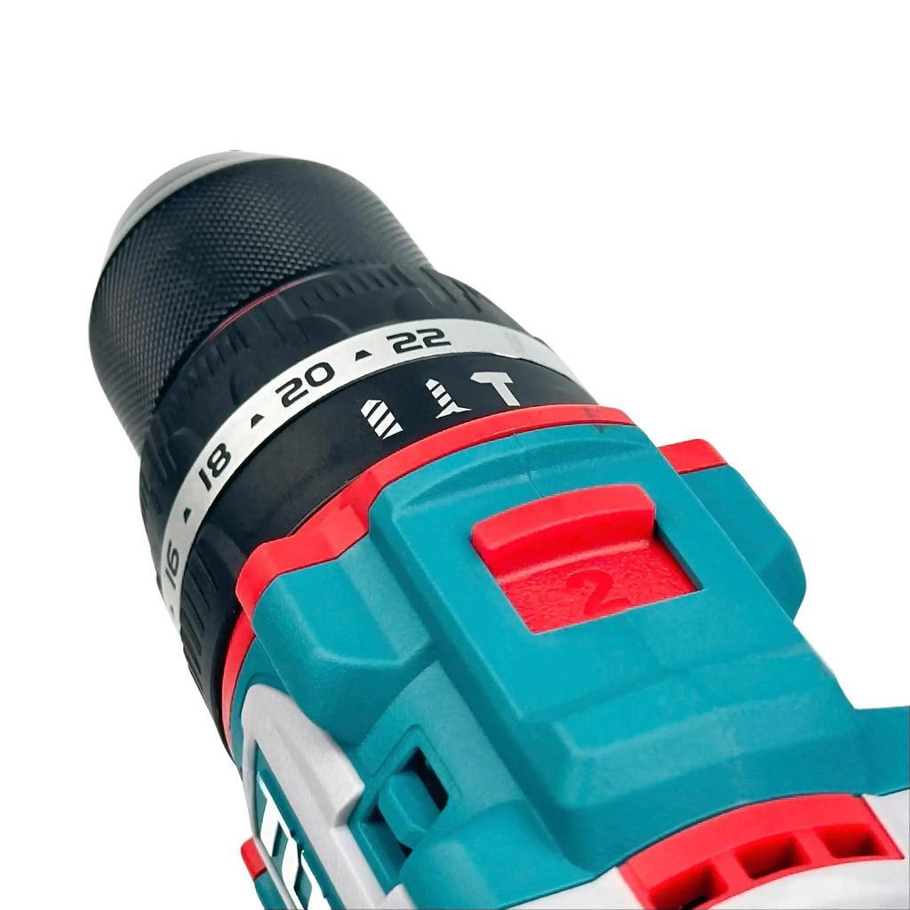 MÁY KHOAN BÚA KHÔNG CHỔI THAN DÙNG PIN LITHIUM-ION 20V 66NM TOTAL TIDLI20668 - HÀNG CHÍNH HÃNG