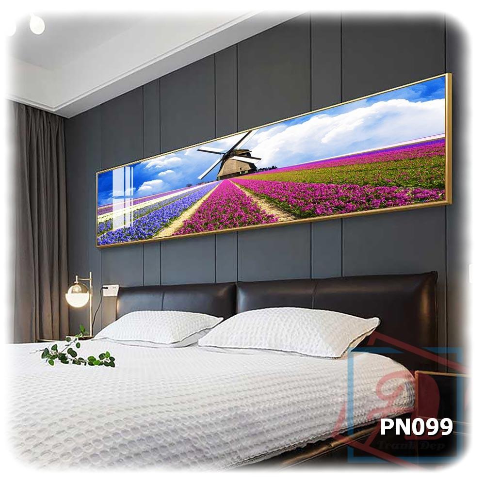 Tranh canvas khổ lớn trang trí phòng ngủ - PN099